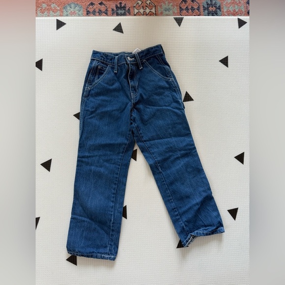 Old Navy|Big girl denim cargo jeans,wide leg (no distress) size 10 slim•••staple - Picture 5 of 7